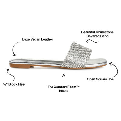 Journee Collection Womens Grayce Slide Sandals