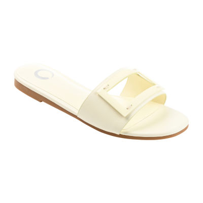 Journee Collection Womens Clair Slide Sandals