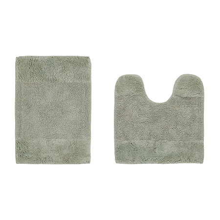 Better Trends Granada Bath Rug In Green