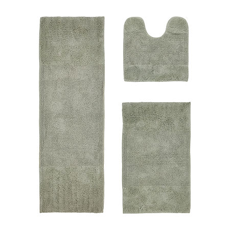 Better Trends Granada Bath Rug In Green