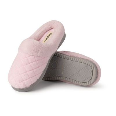 Dearfoams Libby Quilted Terry Womens Clog Slippers