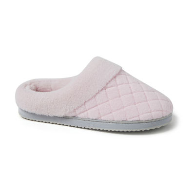 Dearfoams Libby Quilted Terry Womens Clog Slippers