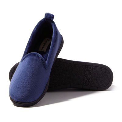 Dearfoams Rachel Velour Closed Back Womens Slip-On Slippers