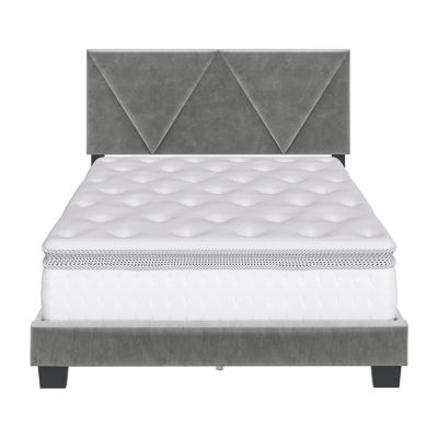 VECTOR FULL UPHOLSTERED PLATFORM BED