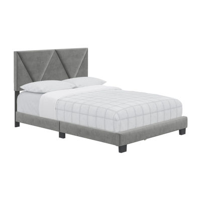 VECTOR FULL UPHOLSTERED PLATFORM BED