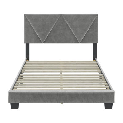 VECTOR FULL UPHOLSTERED PLATFORM BED