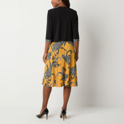 Studio 1 Womens Midi Jacket Dress