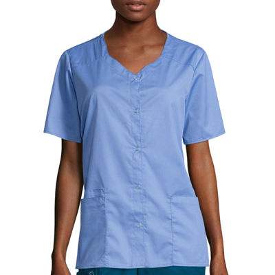 WonderWORK Unisex Snap Front Scrub Jacket – Wink Scrubs