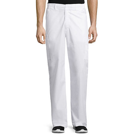 Wink Wonderwork 503 Mens Scrub Pants, X-small, White