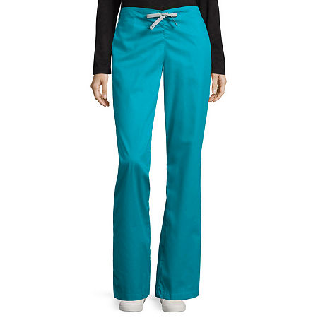 Wink Wonderwork 502 Womens Tag Free Scrub Pant, Medium, Blue