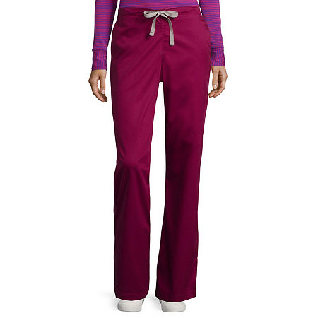 Wink Wonderwork 502 Womens Tag Free Scrub Pants, Medium, Purple