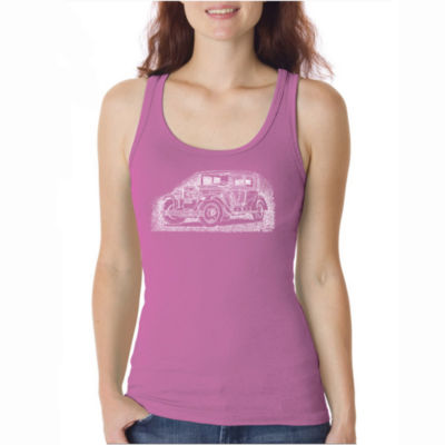 Los Angeles Pop Art Legendary Mobsters Womens Tank Top