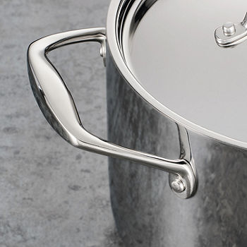 Tri-Ply Clad 12 in Stainless Steel Fry Pan