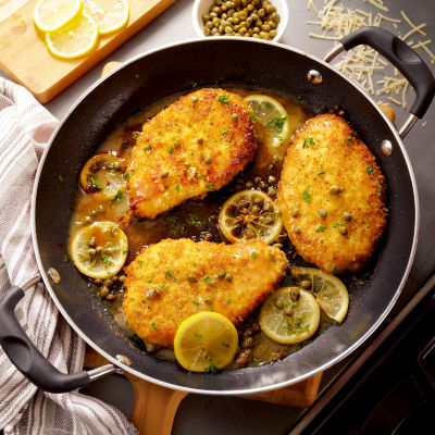 Tramontina Aluminum Non-Stick 11-pc. Nesting Cookware Set