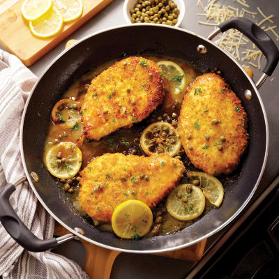 Tramontina Aluminum Non-Stick 11-pc. Nesting Cookware Set