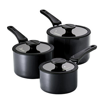 Tramontina 12pc Aluminum Nonstick Cookware Set - Black