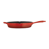 Tramontina - Gourmet Enameled Cast Iron 12 Skillet - Gradated Red