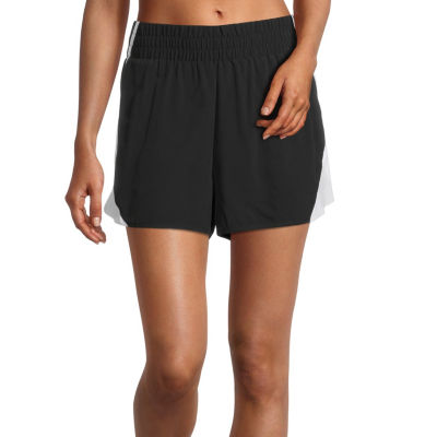 Xersion Womens Running Short, Color Black White JCPenney