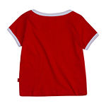 Levi's Toddler Girls Round Neck Short Sleeve Graphic T-Shirt
