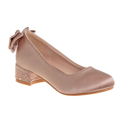 Badgley Mischka Julianne Little Big Kid Girls Closed Toe Block