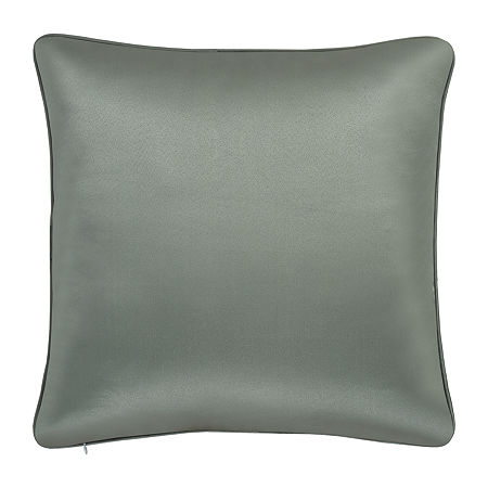 Queen Street Salerno Square Throw Pillow, One Size, Green