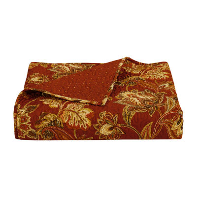 Queen Street Montecito Damask + Scroll Reversible Quilt Set