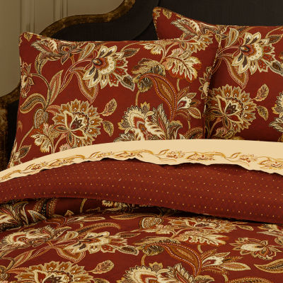 Queen Street Montecito 3-pc. Damask + Scroll Extra Weight Reversible Comforter Set