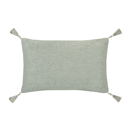 Queen Street Santa Cruz Rectangular Throw Pillow, One Size, Green