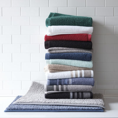 Home Expressions Solid & Stripe Bath Bundle JCPenney