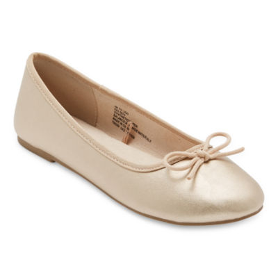Thereabouts Lexi Little & Big Kid Girls Round Closed Toe Ballet Flats