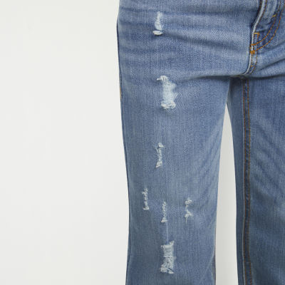 Levi's Little Boys Adjustable Waist Mid Rise 514 Straight Leg Jean