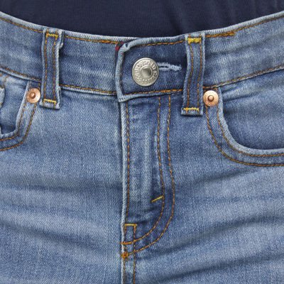 Levi's Little Boys Adjustable Waist Mid Rise 514 Straight Leg Jean