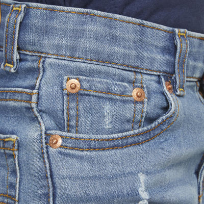 Levi's Little Boys Adjustable Waist Mid Rise 514 Straight Leg Jean
