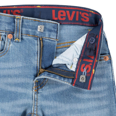 Levi's Little Boys Adjustable Waist Mid Rise 514 Straight Leg Jean
