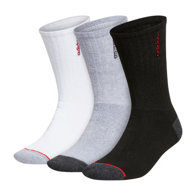 adidas 3 Pair Crew Socks Mens