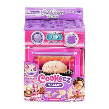 Moose Toys Cookeez Makery Sweet Treatz Oven Playset, Color: Pink