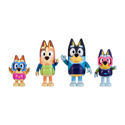 Bluey Family Figures 4pk, Color: Family - JCPenney
