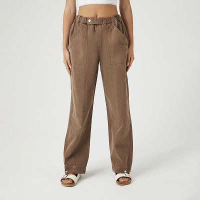 Arizona Womens High Rise Flare Corduroy Pant - Juniors, Color: Brown -  JCPenney