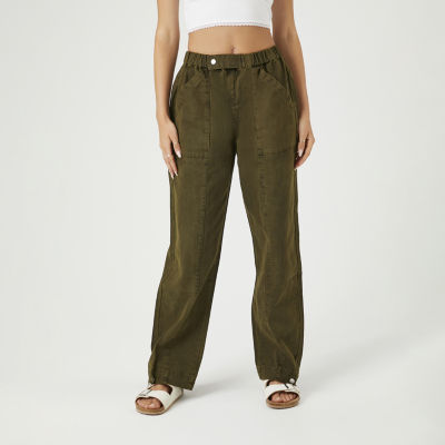 Buy FOREVER 21 Slim-Fit Twill Cargo Pants 2024 Online