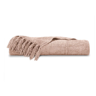 Ella Jayne Viscose Chenille Throw Blanket