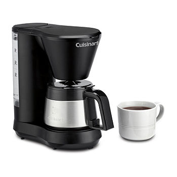Cuisinart Stainless Steel 5-Cup Coffee Maker DCC-5570, Color: Black -  JCPenney