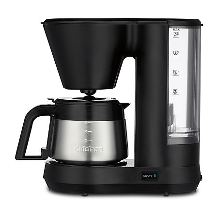 Cuisinart Stainless Steel 5-Cup Coffee Maker, One Size, Black