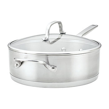 KitchenAid Stainless Steel 1-qt. Saucepan Pan, Color: Silver
