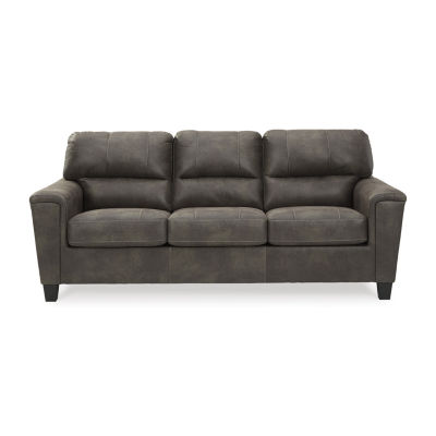 Signature Design by Ashley® Melville Collection Track-Arm Loveseat, Color:  Pewter - JCPenney