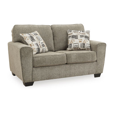 Signature Design by Ashley Mccluer Track-Arm Upholstered Loveseat