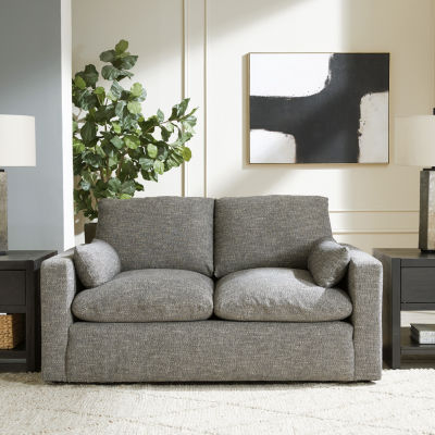 Signature Design by Ashley Dramatic Track-Arm Upholstered Loveseat