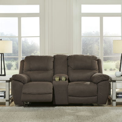 Signature Design by Ashley Next-Gen Gaucho Pad-Arm Motion Upholstered Reclining Loveseat