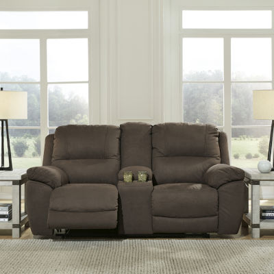 Signature Design by Ashley Next-Gen Gaucho Pad-Arm Power Recline Motion Upholstered Loveseat
