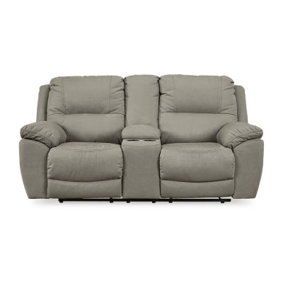 Signature Design by Ashley® Next-Gen Gaucho Pad-Arm Power Recline Motion Upholstered Loveseat