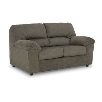 Signature Design by Ashley® Norlou Pad-Arm Upholstered Loveseat